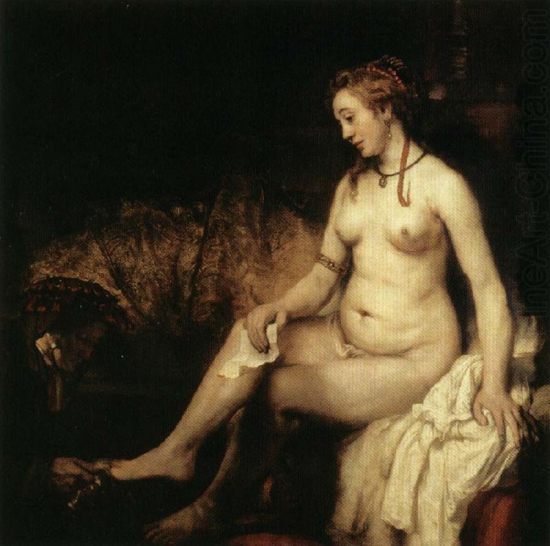 Rembrandt van rijn Bathsheba with David's Letter china oil painting image